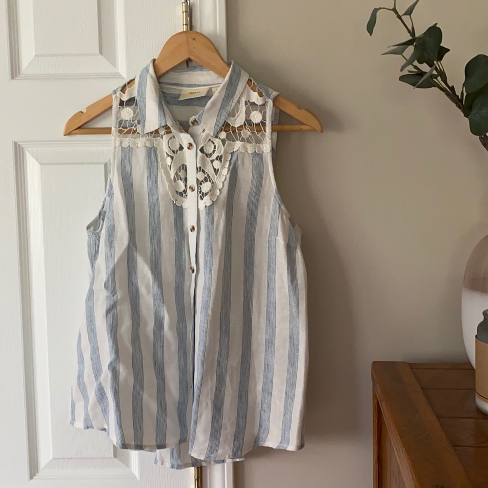 Summer Striped Top from Anthropologie